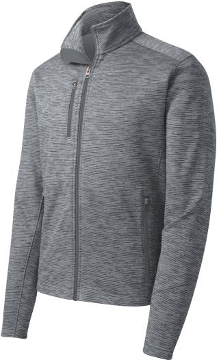 F231 - Digi Stripe Fleece Jacket