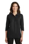 L562 - Ladies' Silk Touch 3/4-Sleeve Sport Shirt
