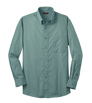 RH66 - Men's Mini-Check Non-Iron Button-Down Shirt