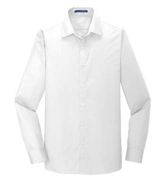 W103 - Slim Fit Carefree Poplin Shirt